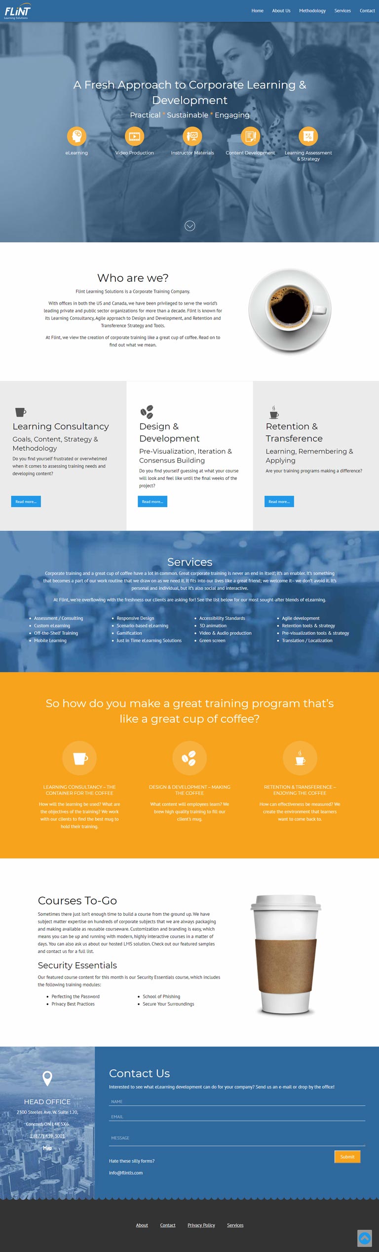 Flint Website Design